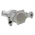 High Volume Water Pump Short Polished Aluminum Replacement For Small Block 283 327 350 1955-1985