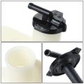 Ki3014102 Factory Style Car Coolant Reservoir Overflow Bottle Tank With Cap Compatible Sportage 1995-2002 Bare White