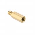 Uxcell M5x20mm 7mm Male-female Brass Hex Pcb Motherboard Spacer Standoff For Fpv Drone Quadcopter Computer Circuit Board 5pcs