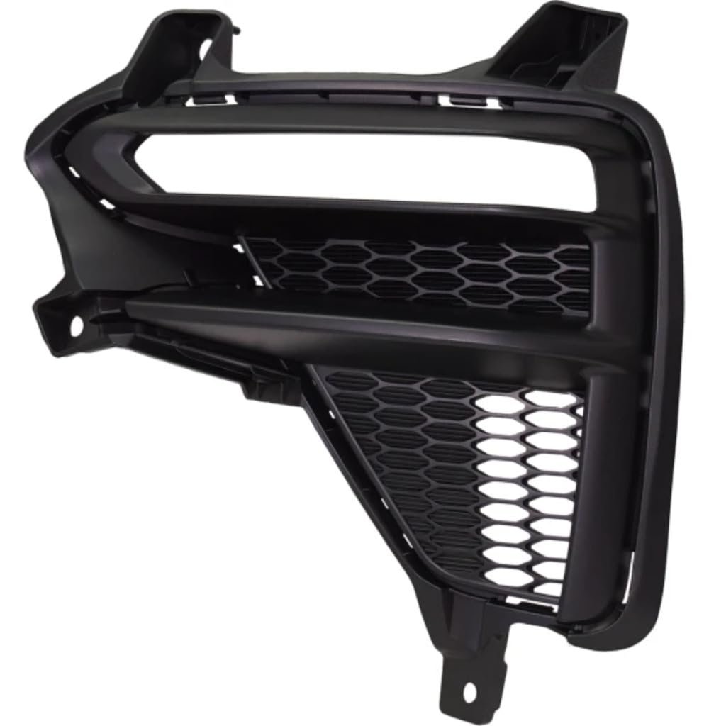 Daytime Running Light Bezel Driver Side For Kiate 2019 2020 2021 Textured Black Pp Plastic Replacement For Ki1038134