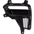 Daytime Running Light Bezel Driver Side For Kiate 2019 2020 2021 Textured Black Pp Plastic Replacement For Ki1038134