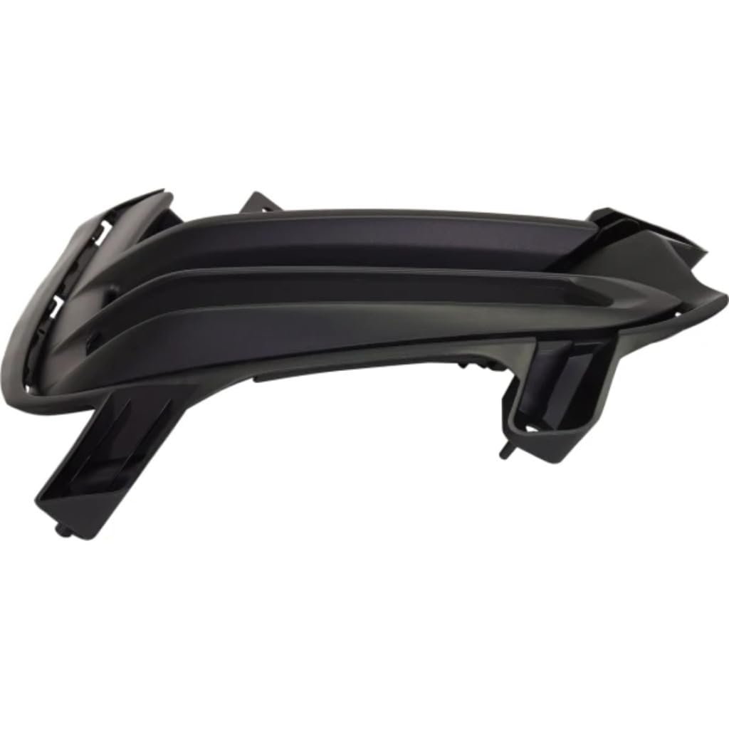 Daytime Running Light Bezel Driver Side For Kiate 2019 2020 2021 Textured Black Pp Plastic Replacement For Ki1038134