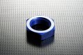 Autobahn88 Aluminum Anodized Hose End Fitting Bulkhead Male Nut An10 To Blue