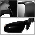 To1320298 Factory Style Driver Left Side Mirror Manual Folding Power Adjust Heated Glass Turn Signal Compatible With Toyota