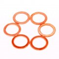 Copper Crush Washers Id 22mm 6 Pack 