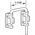 Prime-line S 4378 Sliding Door Loop Lock 1-7 16 In Diecast Construction Nickel Plated Single Pack