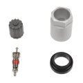 Tire Pressure Monitoring System Sensor Service Set For Chevy Corvette 2013 Alx-pau-si-tpm1070k4-cla10 Front Position Black 