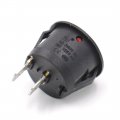 Baomain Boat Rocker Switch Red Round Button Ac 6a 250v 10a 5v 2 Pin Spst On Off 2 Position 5 Pack
