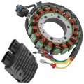 Caltric 31120-hn8-f41 Stator And Regulator Compatible With Honda Rincon 680 Trx680fa 4x4 2015-2023