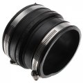 4 Flexible Coupling Pvc Socket To Pvc Pipe