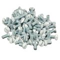 Leviton 88400-prt 5 16-inch Long 6-32 Thread Oval Head Milled Slot Replacement Wallplate Screws 100-pack White 