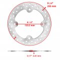 Akkum Fits For Front Left Right Brake Caliper And Disc Rotor Polaris Rzr 800 Efi 2008-14