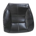 Passenger Bottom Replacement Seat Cover Microfiber Leather Dark Gray For Dodge Ram 1500 2500 3500 Pickup 1998 1999 2000 2001 