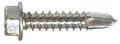 Hex Washer Head Self Drilling Screws 14 X 3 4 In Zinc Plated Carbon Steel 25 Pack Model 35165 