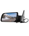 Left Side View Mirror For 1992 1994 Chevy Blazer 1988 1999 Pickup Truck Power Adjustment Manual Fold Non Heated Black 15764757 