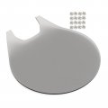 Finmokal Front Headlights Guard Light Lens Cover Lamp Protector Ffor Honda Cb1000r 2020-2023 Grey