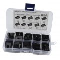 60pcs U Clips Nut Car Motorcycle