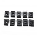 60pcs U Clips Nut Car Motorcycle