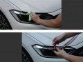 High Flying For Volkswagen Jetta Mk7 2019 2020 2021 2022 Car Exterior Accessories Front Head Light Eyebrow Decor Strip 2pcs