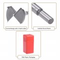 Uxcell Forstner Drill Bits 50mm Tungsten Carbide Wood Hole Saw Auger Opener Woodworking Hinge Drilling Boring Bit Cutter Gray