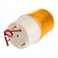 Baomain Revolving Warning Signal Light Dc24v 3w Lte-5106 Led Yellow Indicator Rotating Lamp Yellow