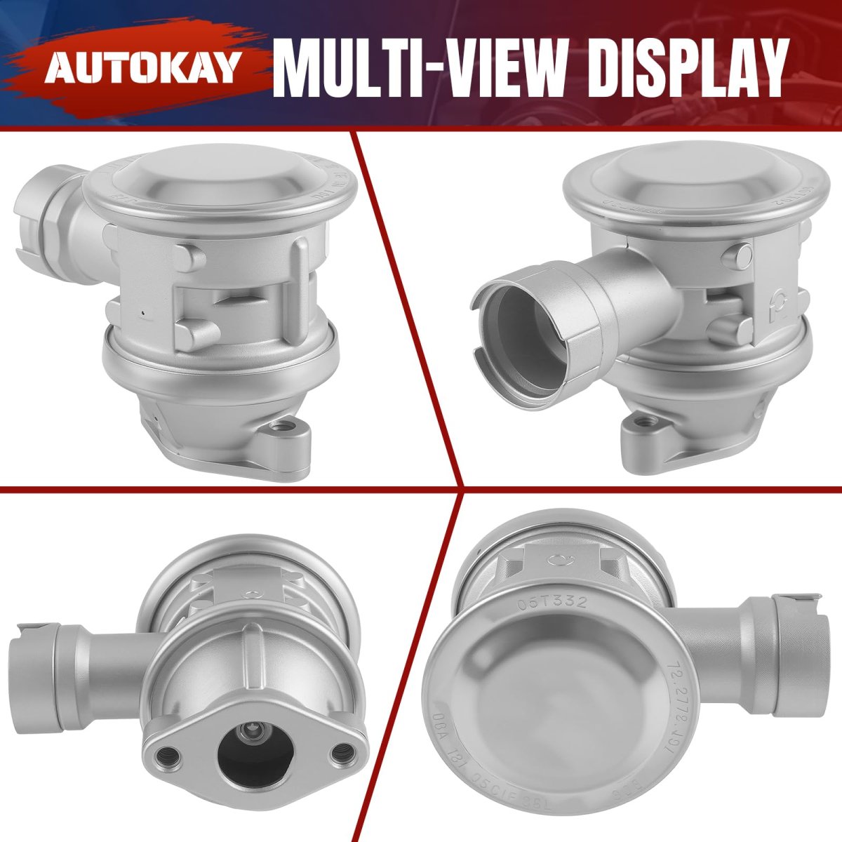 Secondary Air Injection Check Valve For Dodge Journey Avenger Caliber Jeep Compass Patriot Chrysler 200 Sebring Replaces