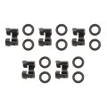 5pcs A C Condenser Hard Line Lock Clamp Clip For Toyota Corolla Camry Rav4 Highlander 2018 2019 2020 2021 2022 88718-1e150 