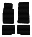 Custom Fit Front Rear Carpet Floor Mats Black For Jaguar Vanden Plas 1993 1992 1991 1990 1989 