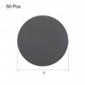 Uxcell 2-inch Hook And Loop Sanding Disc Wet Dry Silicon Carbide 800 Grit 100 Pcs