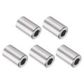 5pcs Aluminum Spacer 1 2 Od X 4 Id3 16 Length Screw Standoff Bushing Plain Finish Unthreaded Round Metal For 1 Screws Bolts And 