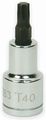 Williams Jhw35283 1 2 Drive X T40 Torx Bit Chrome Finish Socket Chamfered Ends Provides Easy Engagement Grip Rings Allow For 