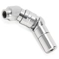Powerbuilt 648759 Swivel Coupler With 360 Degree Rotation Silver 