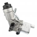 Aluminum Engine Oil Cooler Filter Housing Assembly Adapter For Chevrolet Cruze Sonic Trax 1 4l 21-2020 Buick Encore 1 2013-2020 