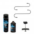 Disc Brake Service Kit Kta03112 With Caliper Hanger Hook Set Cleaner And Fluid Pad Spreader Tool 