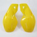 Motorcycle Yellow 7 8 22mm Hard Plastic Reinforced Hand Guards Protectors For Racing Dirt Bike Atv Snowmobile Polaris Rmk 