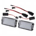 1pair Car Led License Plate Light Error Free White For Seat Altea Arosa Ibiza Cordoba Leon Toledo 3 