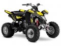 2009-2012 Ltz 400 Binary Yellow Senge Graphics Kit For Suzuki 