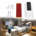 Ring Camera Outdoor Wireless Doorbell Abs Two Way App Design Real Time Monitoring Low Consumption Inbuilt Pir Video White