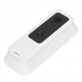 Ring Camera Outdoor Wireless Doorbell Abs Two Way App Design Real Time Monitoring Low Consumption Inbuilt Pir Video White 