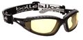 Bolle Safety 253-tr-40087 Tracker Eyewear With Black Gray Polycarbonate Tpe Full Frame And Yellow Lens 