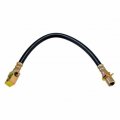 Brake Hose For Chevy Caprice 1991 To 1996 Flexible Treated Steel Junction End 12 In Axis 1 Length Black 