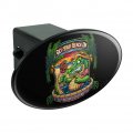 Get Your Beach On Gator Tropical Tiki Bar Oval Tow Trailer Hitch Cover Plug Insert