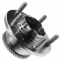 A-premium Front Wheel Bearing And Hub Assembly With Abs Ring 5-lug Compatible Mazda Mpv 1989-1998 929 1992-1995