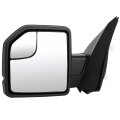 Power Towing Mirror For 2015 2020 Ford F150 Pickup Left Side Adjusted Turn Signal Light Black Cap Housing Manual Folding And 