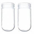 Ocs Parts Clear Coated Glass Globe Replacement For Commercial Walk-in Refrigerators Freezers And Coolers 2 Globes 