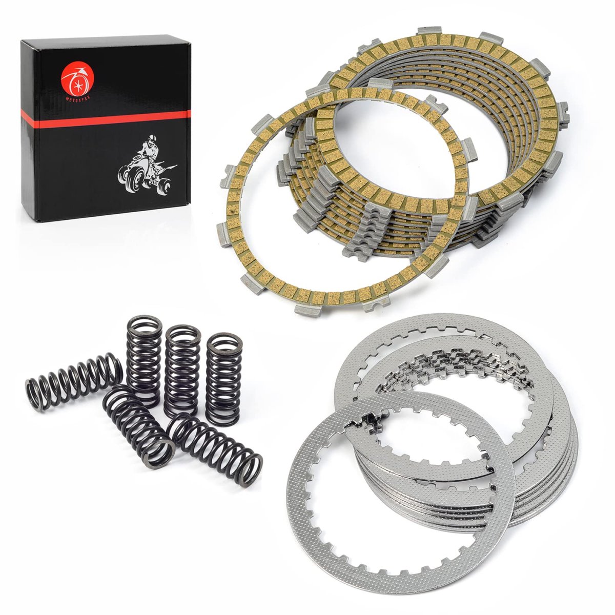 Friction Plates Steel Spring Clutch Cover Gasket For Suzuki Gsxr600 2008-2009 Gsxr750 2010 21400-36840