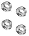 4 Wheel Flange Nut 3 8 -24 For Polaris 2000-2002 Magnum 325 500 Trail Boss 