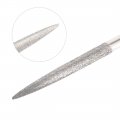 Uxcell Half Round Diamond Needles File 3mm X 140mm 150 Grit For Metal Glass Wood Stone Grinding Polishing Engraving