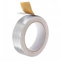 Uxcell Fiberglass Aluminum Foil Tape High Temperature For Hvac Patching Hot Cold Air Ducts Heat Reflective Adhesive 30mmx20m