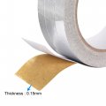 Uxcell Fiberglass Aluminum Foil Tape High Temperature For Hvac Patching Hot Cold Air Ducts Heat Reflective Adhesive 30mmx20m